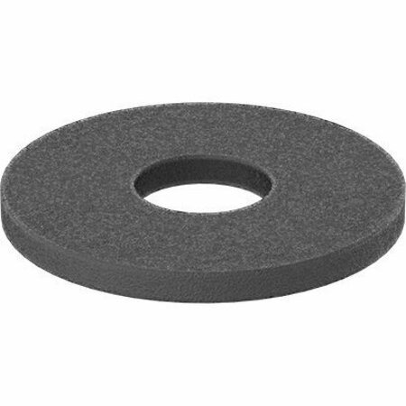 BSC PREFERRED Electrical-Insulating Hard Fiber Washer for M1.2 Screw Size 1.3 mm ID 3.8 mm OD, 10PK 95225A111
